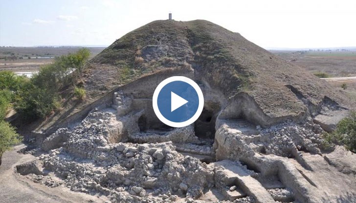 Силно земетресение преди 7000 години е разрушило най-старата крепостна стена на халколитната цивилизация