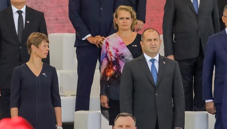 Президентът Румен Радев участва в церемонията във Варшава по повод отбелязването на 80-годишнината от началото на Втората световна война