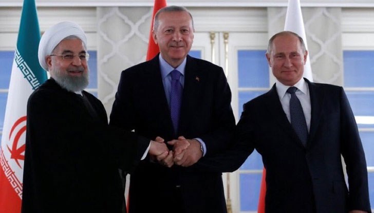 Това заяви руският президент на тристранна среща на върха на лидерите на Русия, Турция и Иран