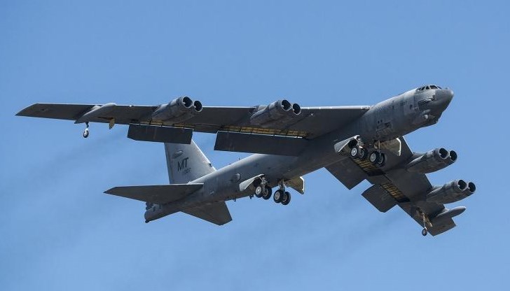 Бомбардировачите B-52 Stratofortress са от военновъздушна база в Луизиана