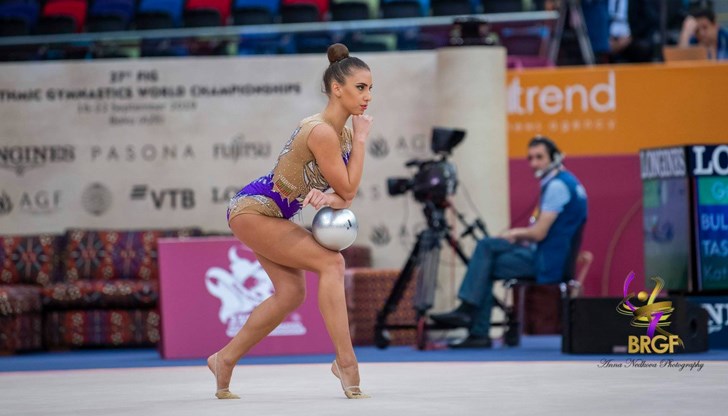 Българската гимнастичка се представи отлично в многобоя на Световното първенство по художествена гимнастика в Баку, Азербайджан