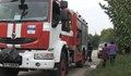 Камион се запали на пътя Русе - Бяла
