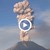 Зрелищно изригване на "Пушещата планина"