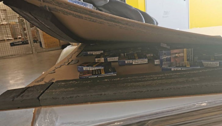 Уловът е на над 1 800 кутии цигари