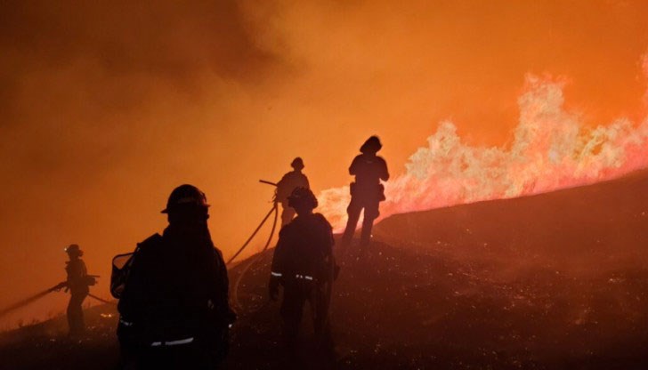Огнищата са се разгорели в местността Гарга баир