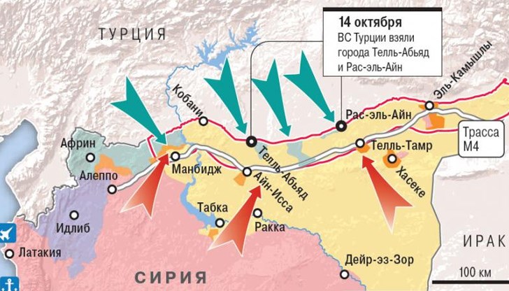 Сирийските демократични сили (СДС), ръководени от кюрдските автономни власти, казват, че турските сили и техните съюзници използват артилерия и леко оръжие, за да поддържат блокадата на обсадения град