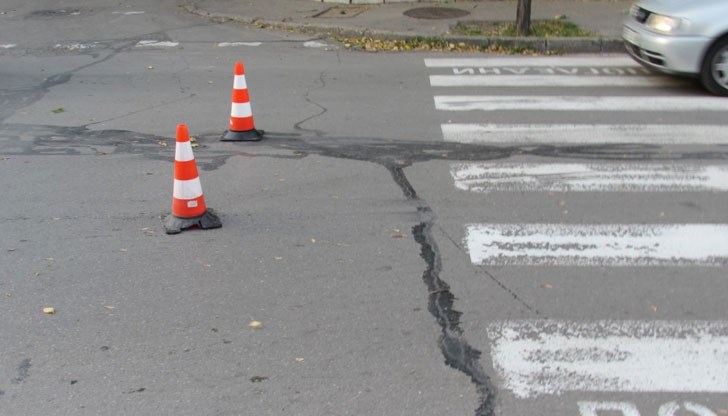 Пострадалата жена е блъсната на пешеходна пътека Пострадалата жена е блъсната на пешеходна пътека