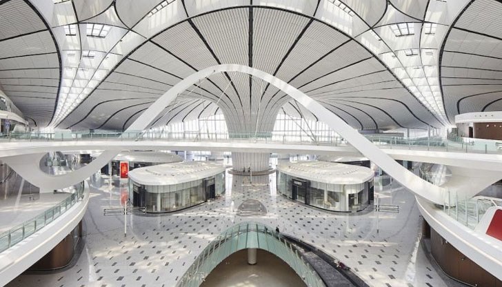 "Даксин" е най-големият летищен терминал в света