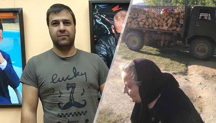 На трудноподвижната 78-годишната жена подават ръка младежи от кампанията „Бъди човек“