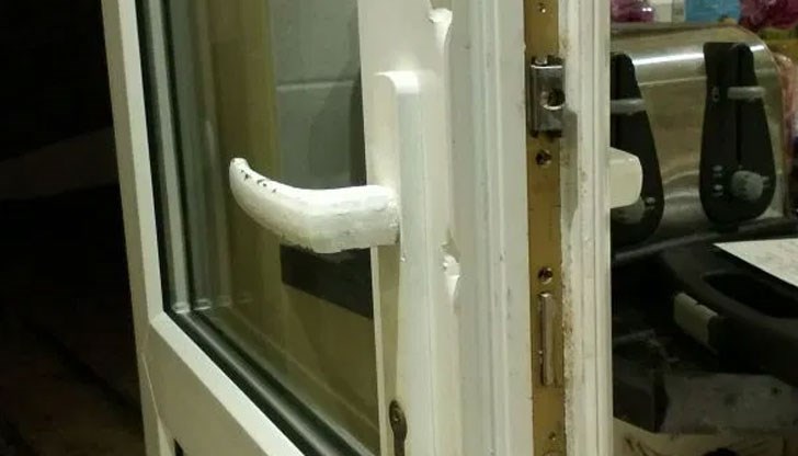 Крадецът си е тръгнал с 5 лева