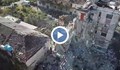 Дрон засне разрухата от труса в Албания