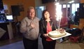 Кметът на Ценово празнува 60-годишен юбилей