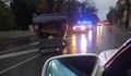 Кола се обърна по таван във Варна