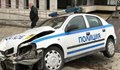 Патрулка се блъсна в сърна на пътя