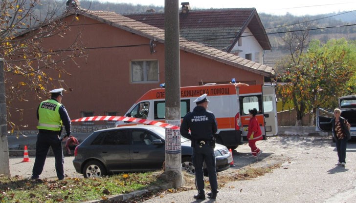 Шофьорът е избягал