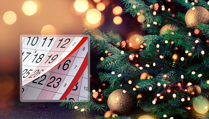 Тази година на 23 и 27 декември – понеделник и петък, ще трябва да превключим на работен режим