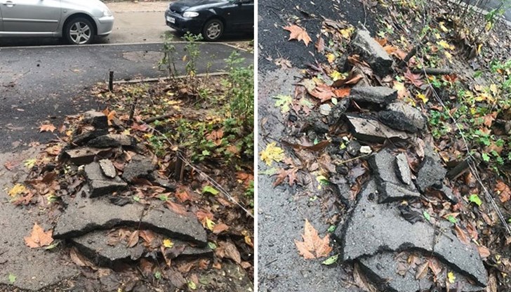 Ремонтът свърши преди 6 месеца, но боклуците все още стоят