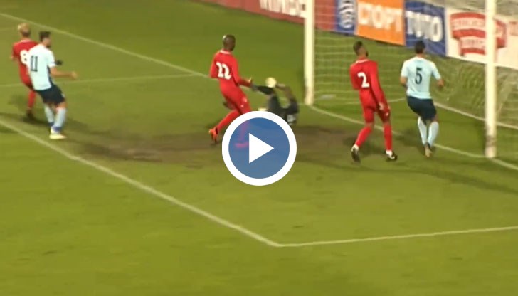 Победният гол за русенския тим вкара Лазаров в 62-ата минута