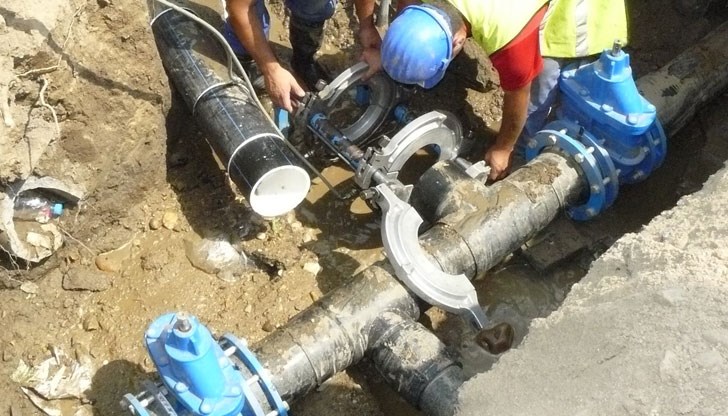 Нормалното водоподаване ще бъде нарушено от  9:00 до 16:00 часа