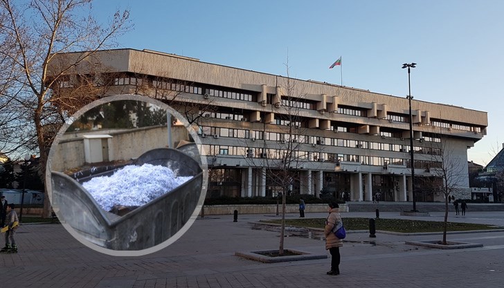 Контейнерите за боклук се напълниха с изрезки от унищожени документи