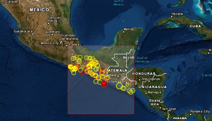 Трусът е усетен в целия мексикански щат Чиапас и части от Гватемала Трусът е усетен в целия мексикански щат Чиапас и части от Гватемала