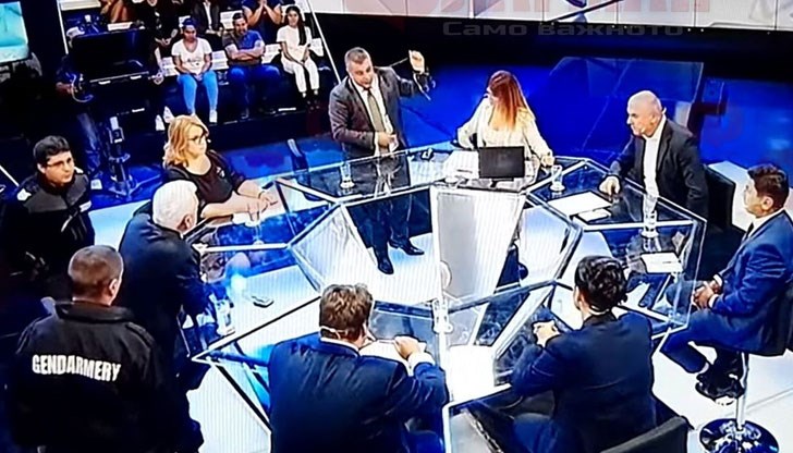 Поводът е поведението му по време на предизборния диспут в предаването "Референдум" на БНТ