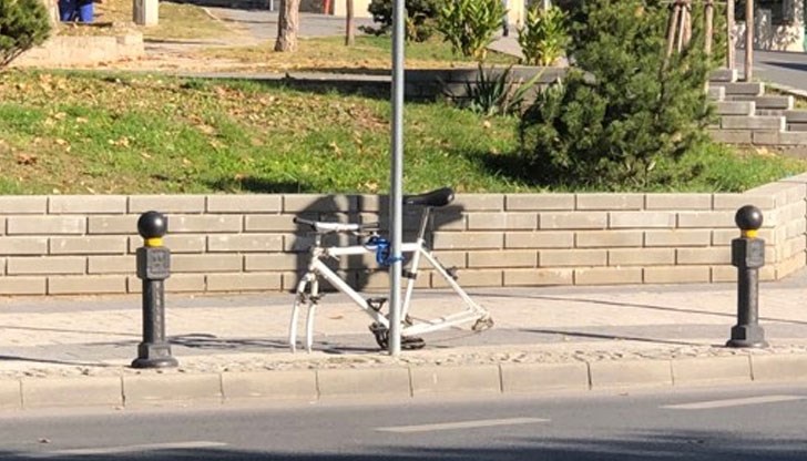 Наглата кражба е станала на възлово кръстовище в града на седемте тепета