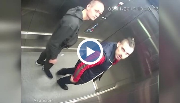 Заснет е от камерите на асансьор в лечебното заведение