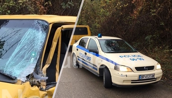 Ударили са се ТИР и микробус