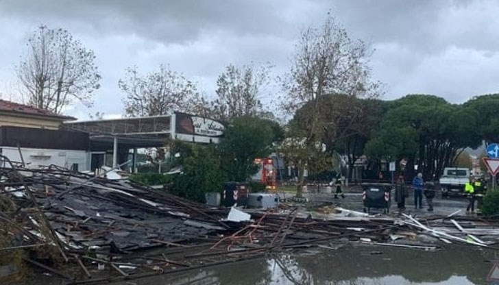 Опустошителни бури удариха централните райони на Италия