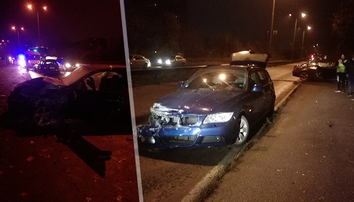 Катастрофа е станала късно снощи на булевард "България" в Русе