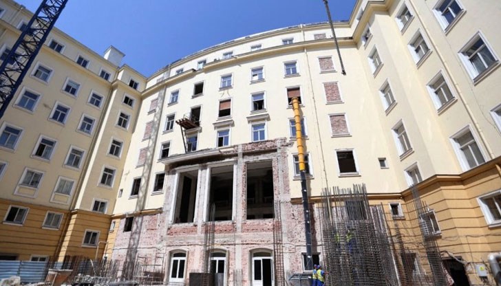 ​Цената на реконструкцията на бившия партиен дом се увеличи за 4 месеца с 5 млн. лева
