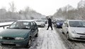 5 сантиметра сняг предизвика хаос във Великобритания