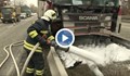 Обляха с пяна катастрофиралия ТИР на булевард “България“