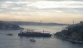 Товарен кораб се блъсна в брега на Босфора