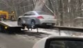 Кола с русенска регистрация катастрофира край Разград