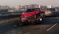 Три поредни катастрофи на пътен възел в Пловдив