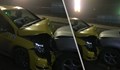 Пиян шофьор се удари челно в такси в Русе