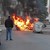 Кола изгоря като факла на улица "Рига"