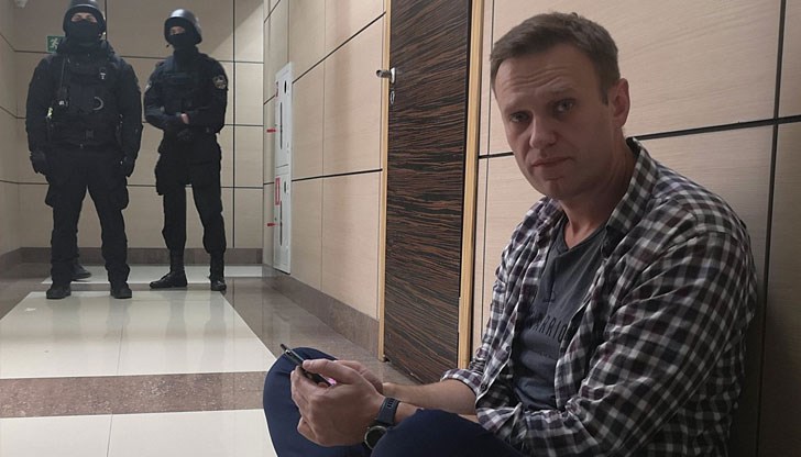Полицията задържа руския опозиционен политик