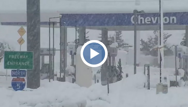 Големи магистрали останаха затворени за часове