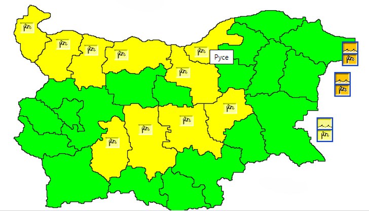 Ще духа силен вятър от запад-северозапад