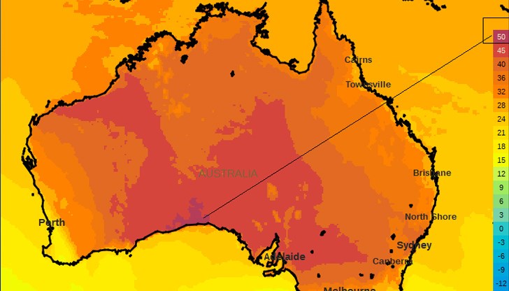 Австралиици преживяха най-горещия ден, откакто се води статистика