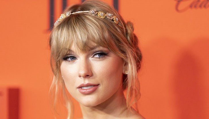 Първо място заема американската певица Тейлър Суифт Първо място заема американската певица Тейлър Суифт