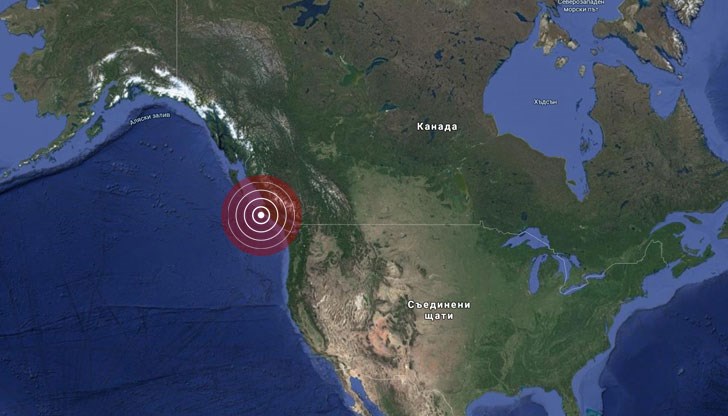 Земетресението е било на дълбочина 10 километра Земетресението е било на дълбочина 10 километра
