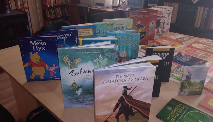 Най-малкото населено място на територията на община Ценово се сдоби с нови книги по проект