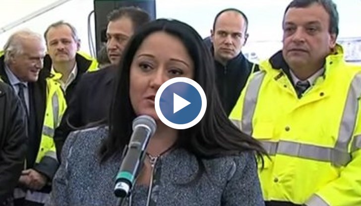 Лиляна Павлова тържествено даде начало на проекта за рехабилитация на язовир "Студена" на стойност 32 млн. лв