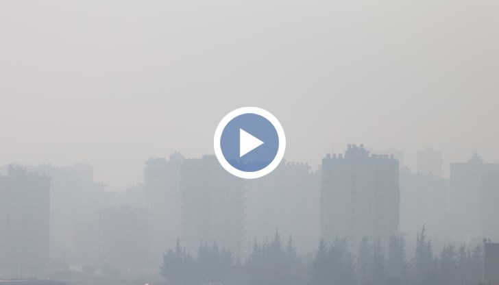 В петък фините прахови частици в София са били 150 микрограма на куб/м при допустими 50