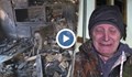 Пенсионер остана без дом, след като къщата му изгоря
