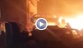 Голям пожар остави без ток цял квартал в Бургас
